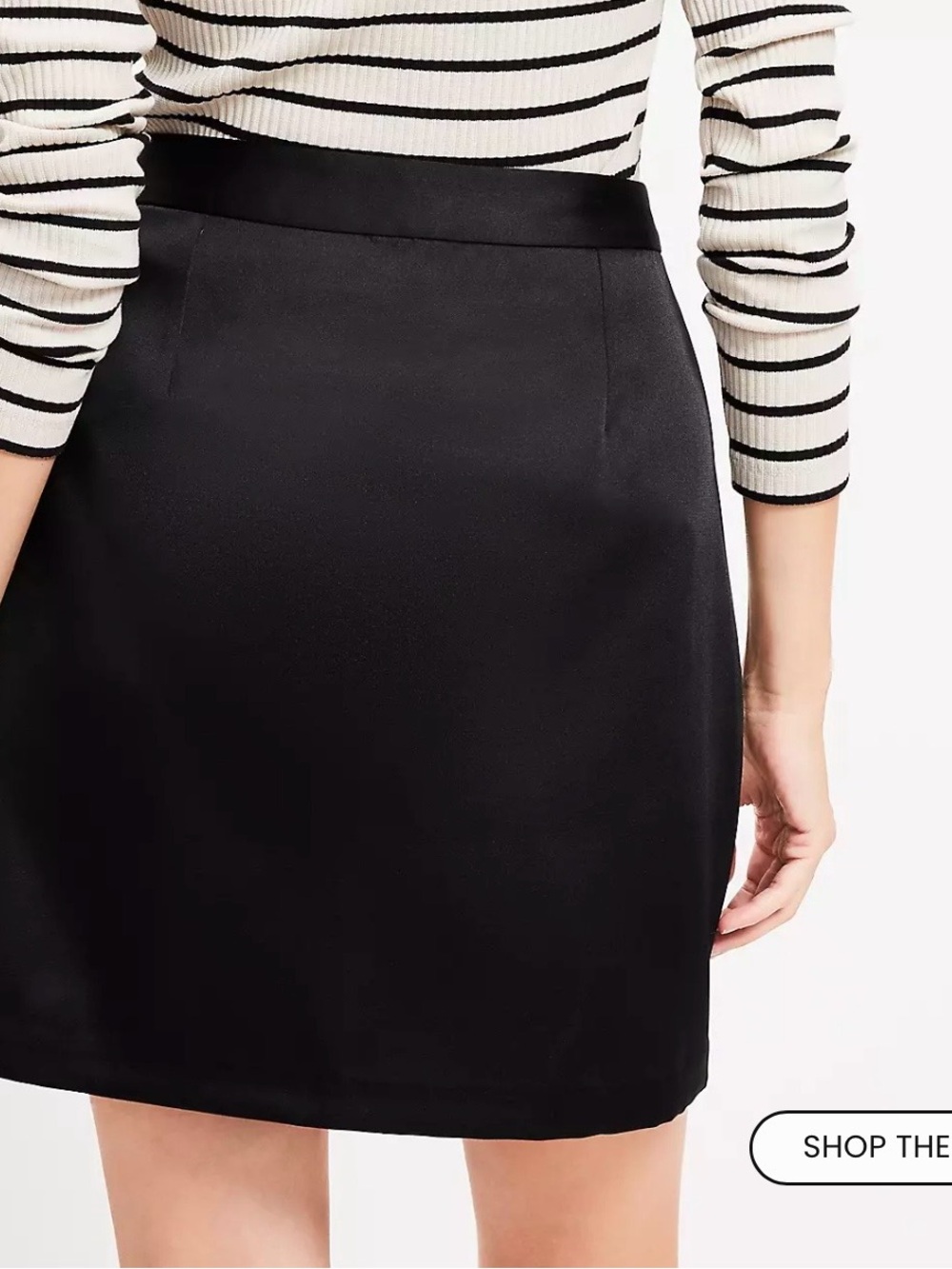 Loft Silk Cargo Skirt - Picture 2 of 5